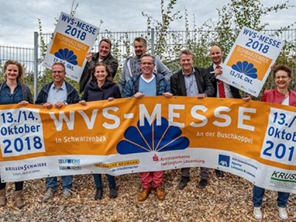 Organisatoren der WVS-Messe Schwarzenbek